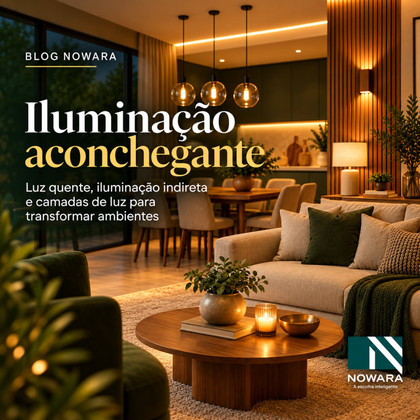 Como criar ambientes aconchegantes com iluminação 3000K